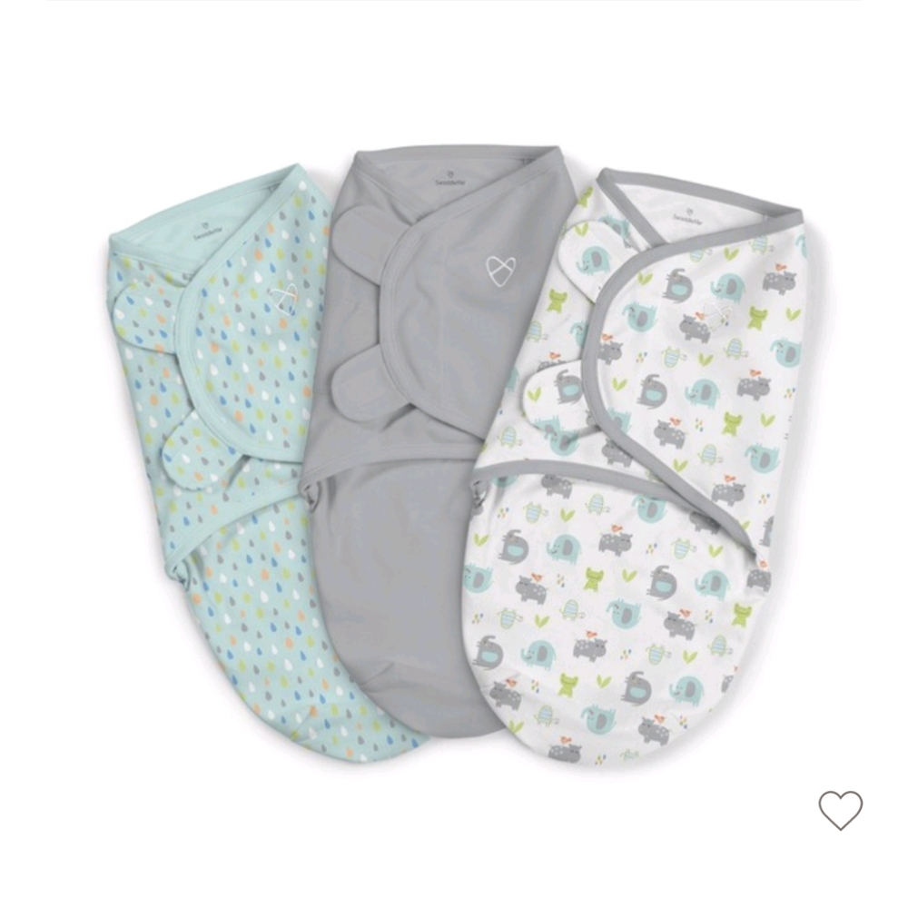 SwaddleMe Swaddle Blankets 0-3M Jungle Theme